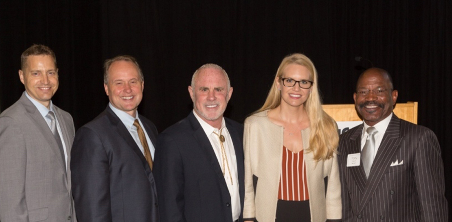 Jeff Eakins, Sean Covey, Tom Pepin, Lauren Pepin & Tony March.