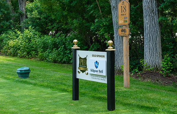 18th Hole Gold Sponsor Kilgour Bell